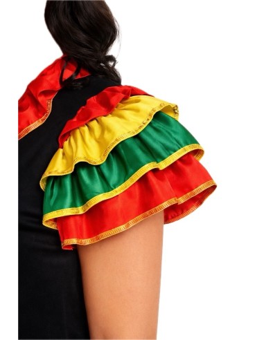 Fantasia de Rumbera Tamanho M | Fantasias Adultas O Rei do Carnaval